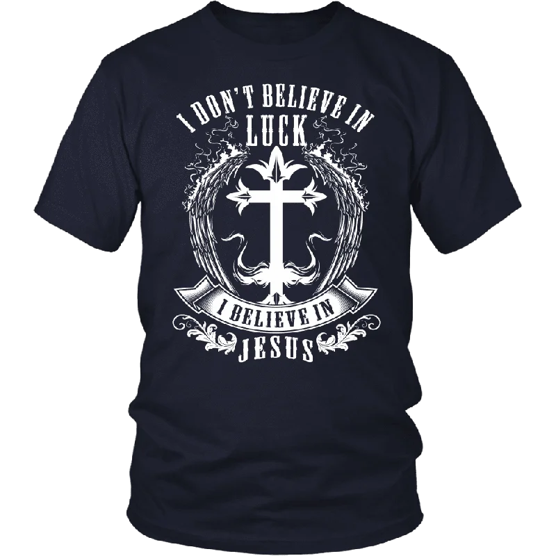 Women's Puff Sleeve T-Shirts-I Believe In Jesus Shirt & Hoodie