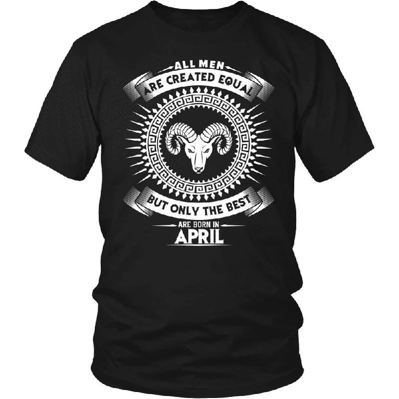 Women's Strappy T-Shirts-Best Are Born In April - Aries Shirt, Hoodie & Tank