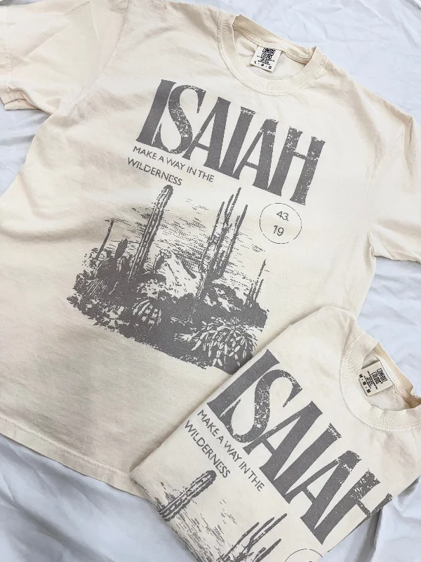 Women's Tribal Print T-Shirts-ISAIAH 43:19 GRAPHIC TEE