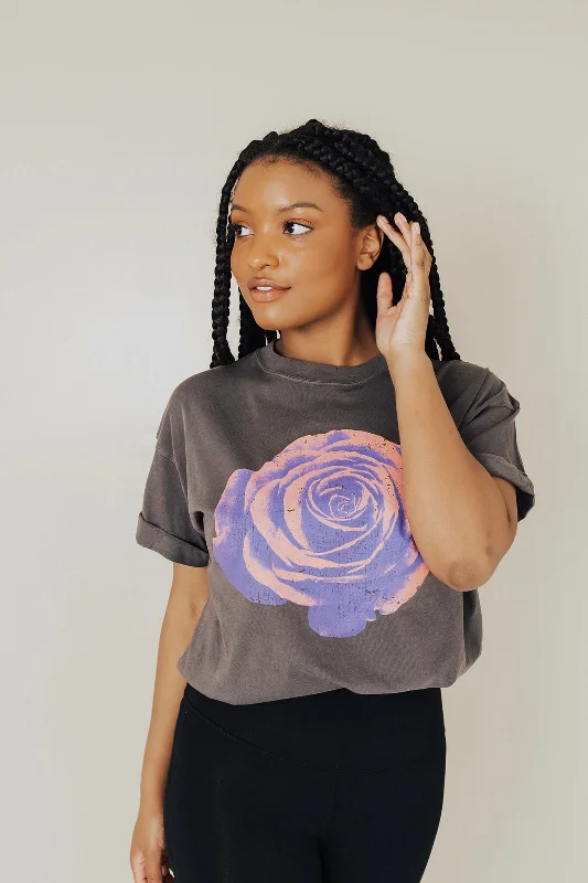 Women's Cinched Waist T-Shirts-Rosa Graphic Tee - FINAL SALE