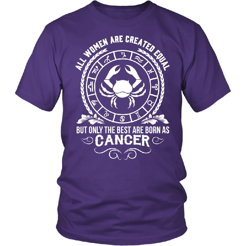 Women's Split Side T-Shirts-Women - Best Are Born As Cancer Shirt, Hoodie & Tank