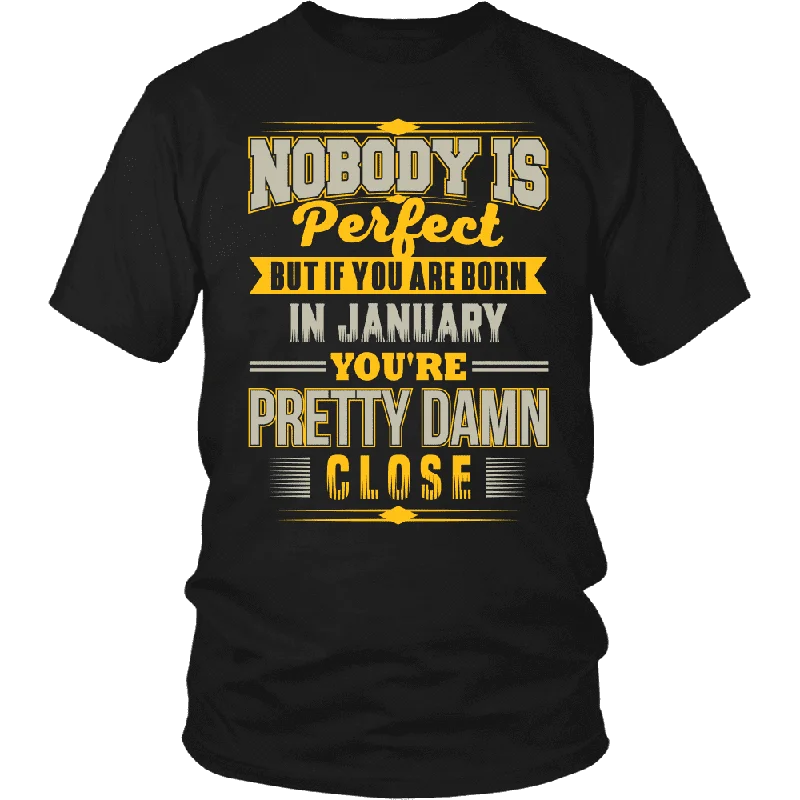 Women's Muscle T-Shirts-Nobody Is Perfect - Limited Edition Shirt For Men & Women