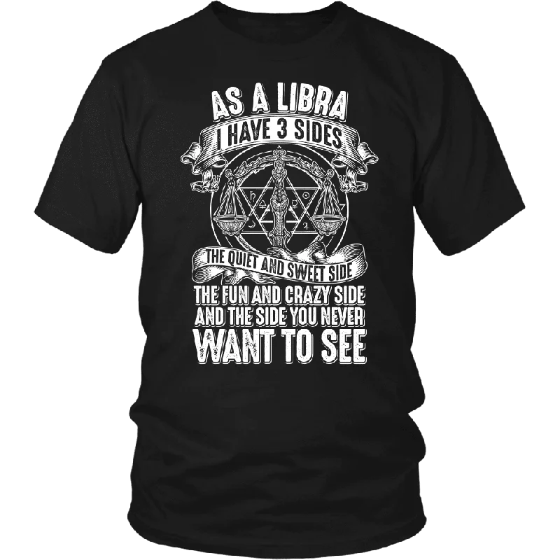 Women's Ombre T-Shirts-Libra 3 Sides - Limited Edition Shirt, Hoodie & Tank