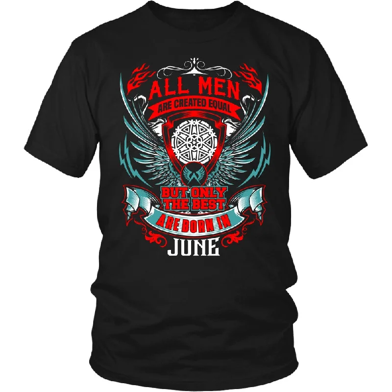 Women's Scoop Neck T-Shirts-Best Men Are Born In  June shirt,