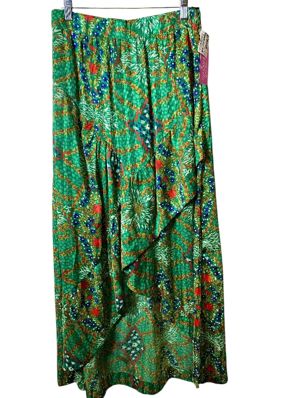 Women's Midi Skirts-Skirt Maxi By Clothes Mentor In Floral Print, Size: M