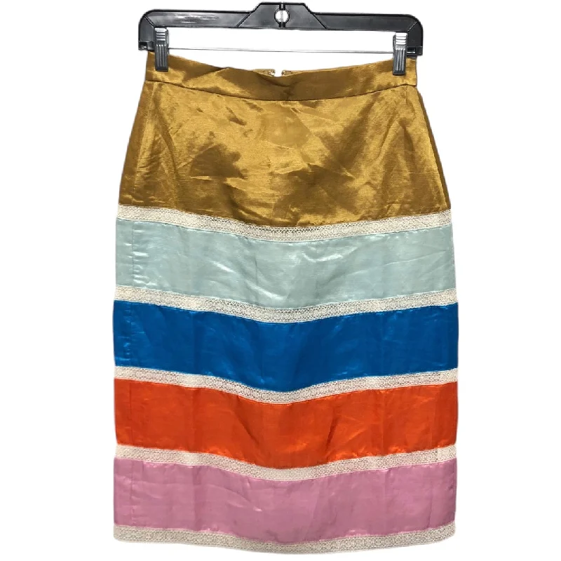 Women's Mini Denim Skirts-Skirt Midi By J. Crew In Multi-colored, Size: 0