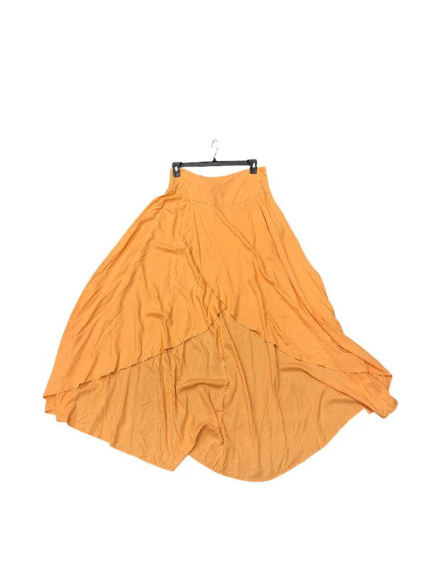 Women's Glitter Skirts-Skirt Maxi By Oneill In Orange, Size: 10