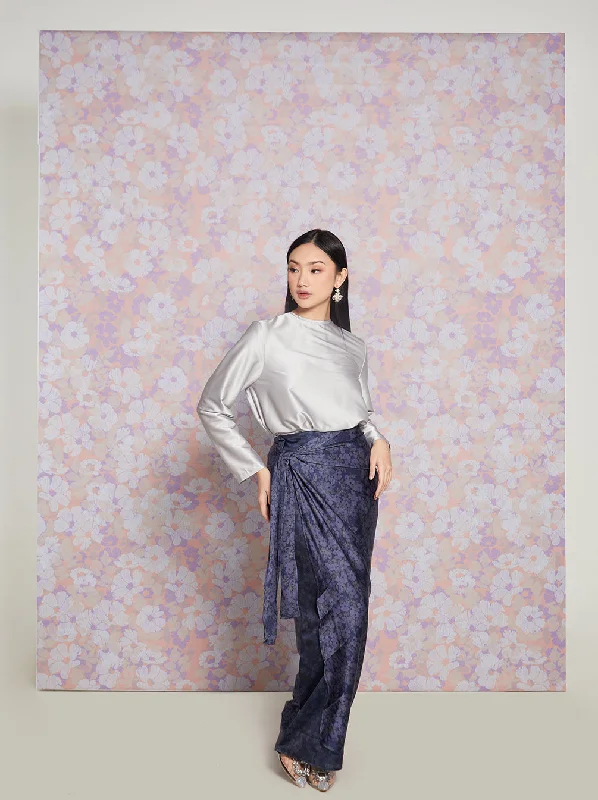 Women's Business Skirts-RASMI SKIRT NAVY