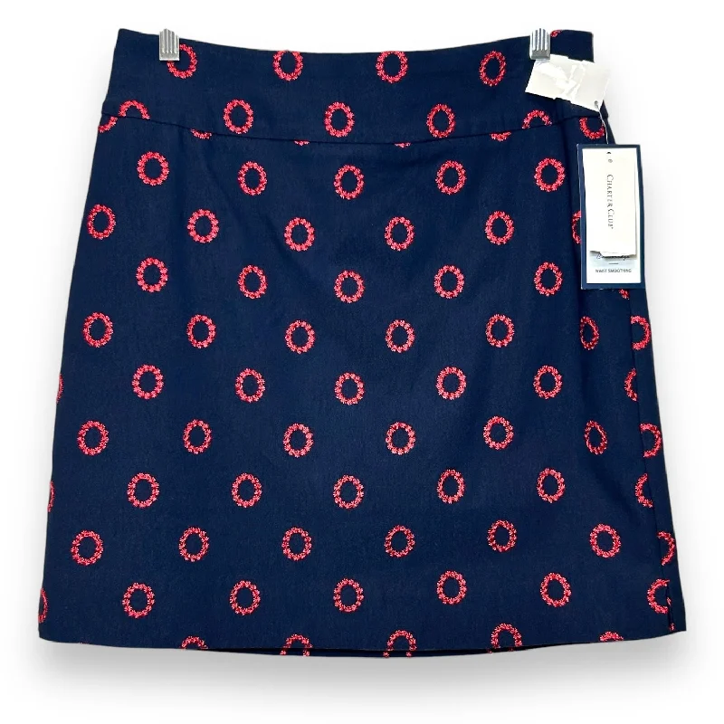 Women's Slit A-Line Skirts-Skirt Mini & Short By Charter Club In Navy, Size: 6