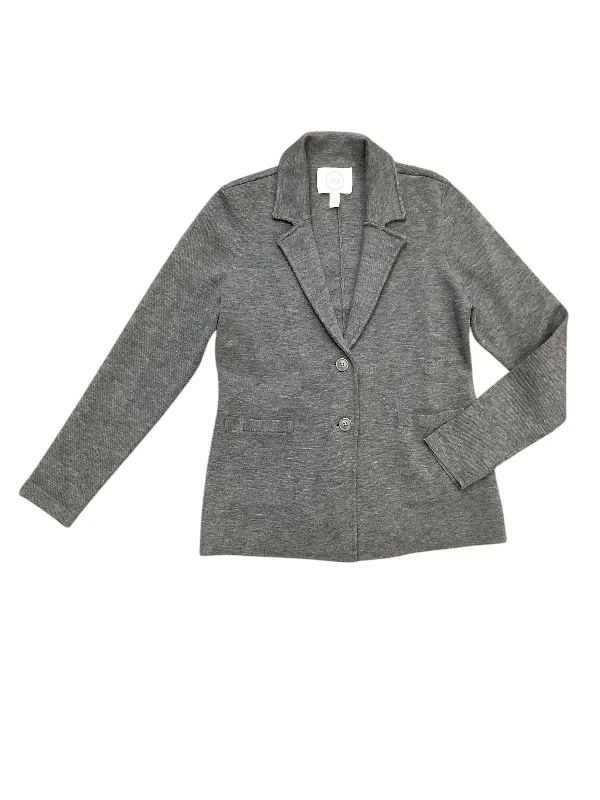 Women's Leopard Print Blazers-Blazer By 1901 In Grey, Size: M