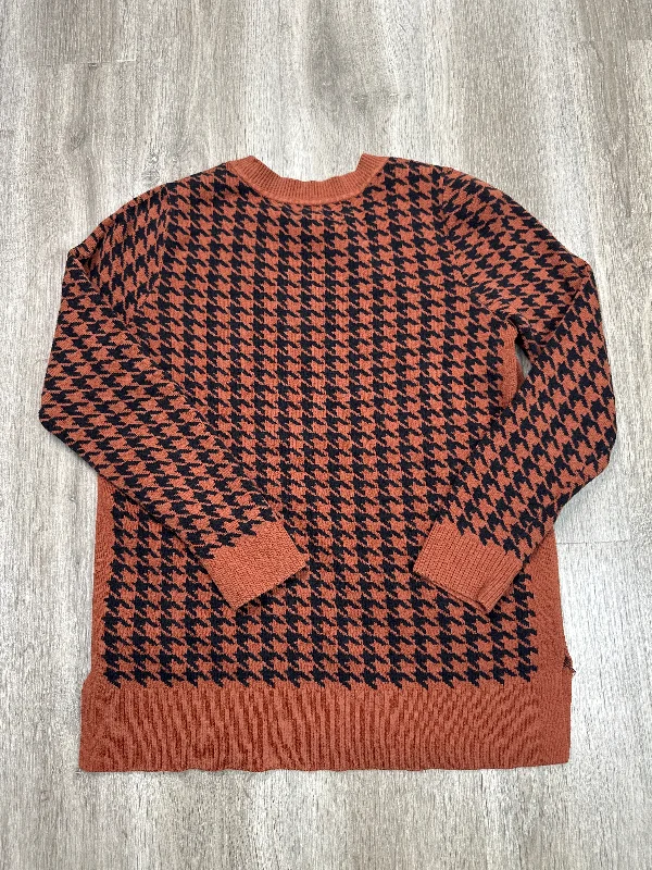 Women's Running Pullovers-Sweater By Apt 9 In Orange, Size: M