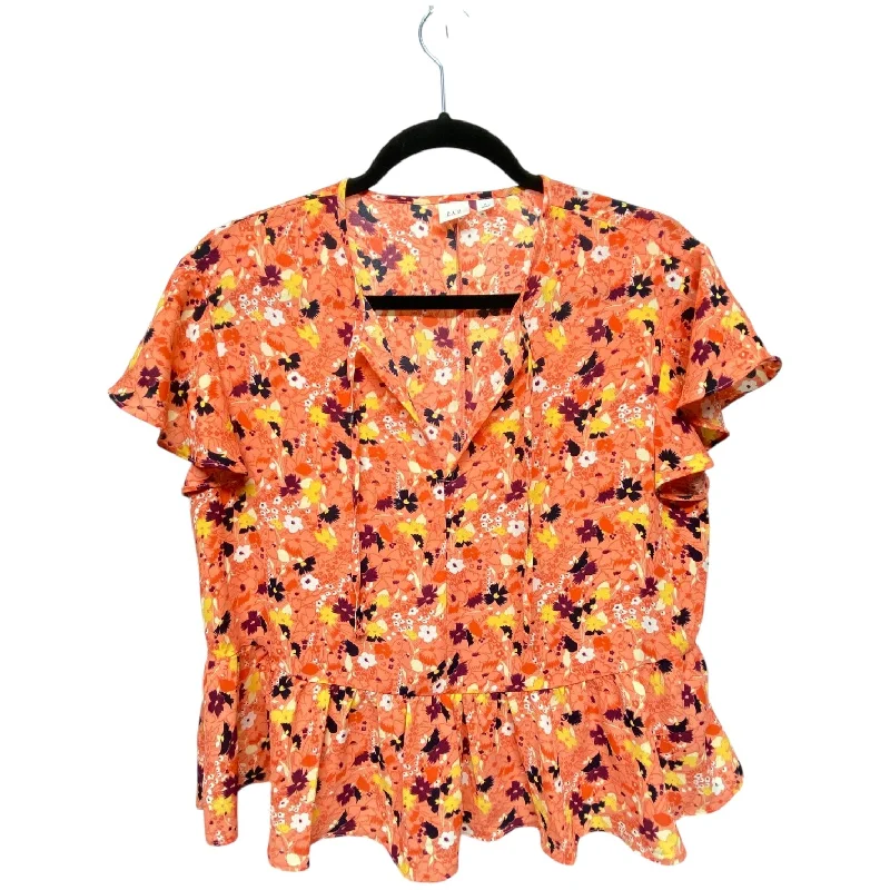 Top Short Sleeve By Gap In Floral Print, Size: S