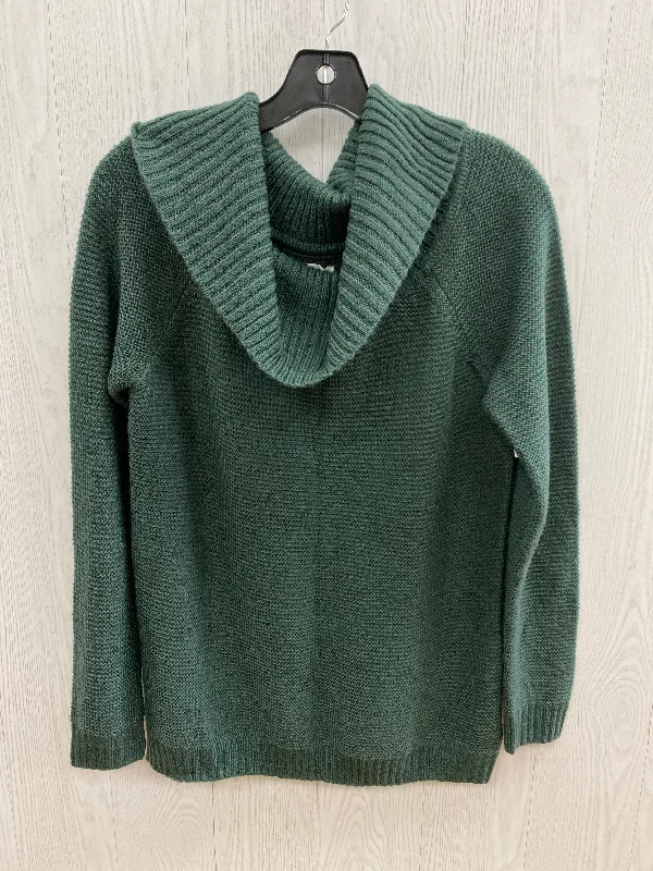 Women's Fleece Floral Pullovers-Sweater By Maurices In Green, Size: M