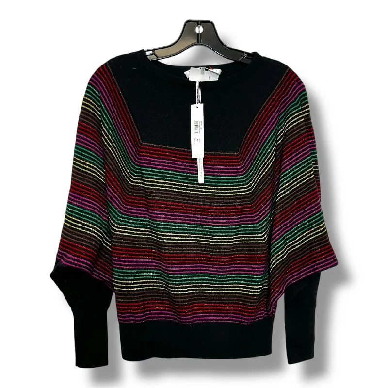 Women's Glitter Pencil Pullovers-Sweater By Trina Turk In Striped Pattern, Size: Xs