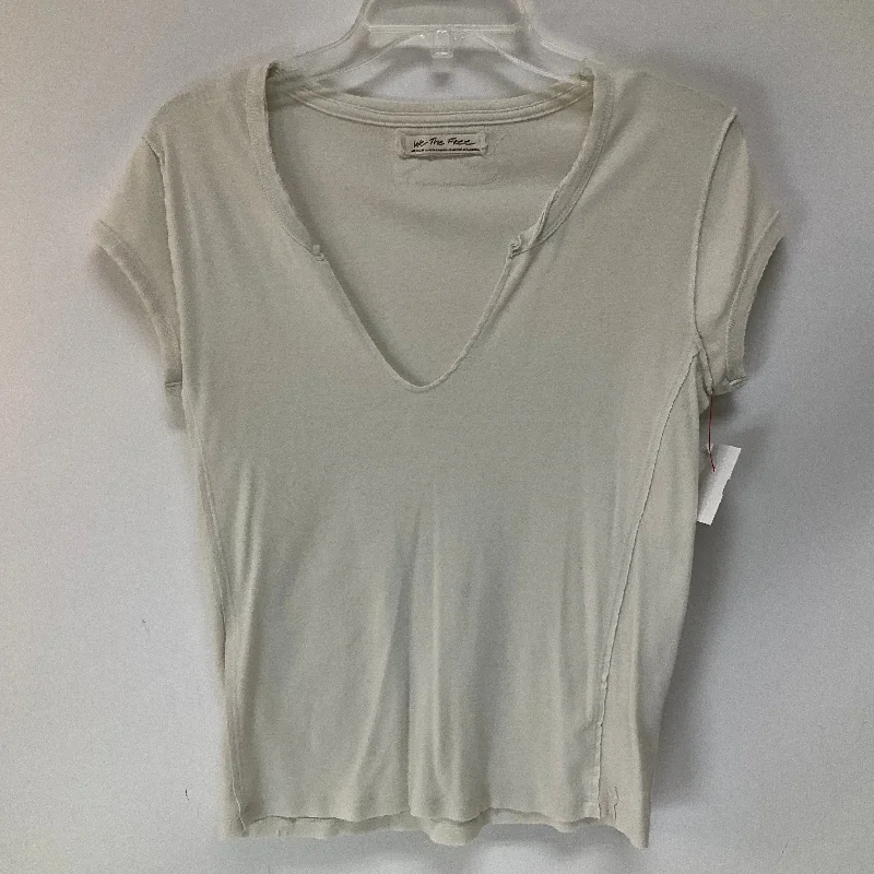 Top Short Sleeve Basic By We The Free In White, Size: M