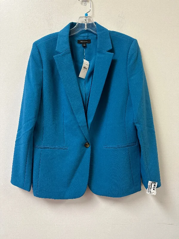 Women's Mix and Match Blazers-Blazer By Ann Taylor In Blue, Size: Xl