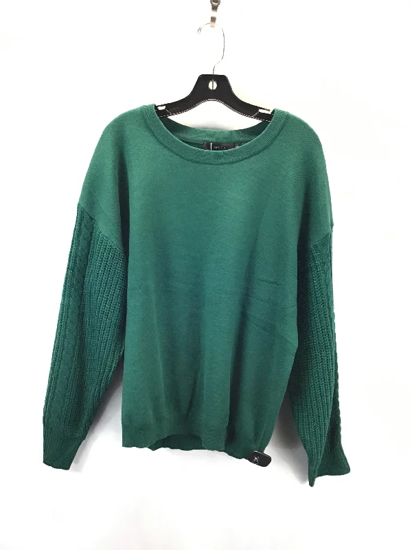 Women's Geometric Pullovers-Sweater By Clothes Mentor In Green, Size: Xl