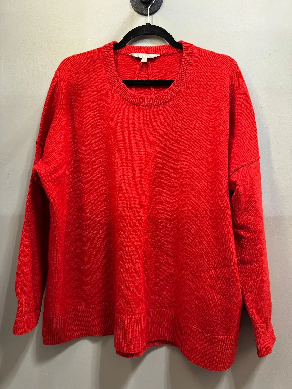 Women's High-Waisted Denim Pullovers-Sweater By Athleta In Red, Size: L