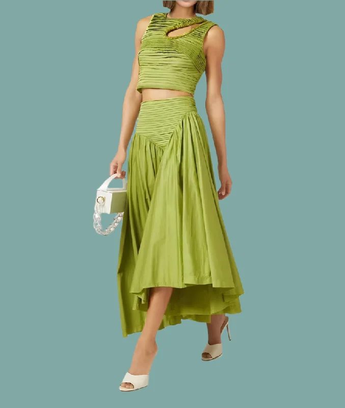 Women's Cotton Skirts-Carrie Set