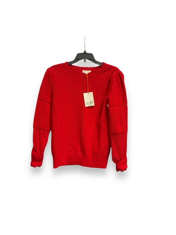 Women's Lounge Pullovers-Sweater By Knox Rose In Red, Size: S