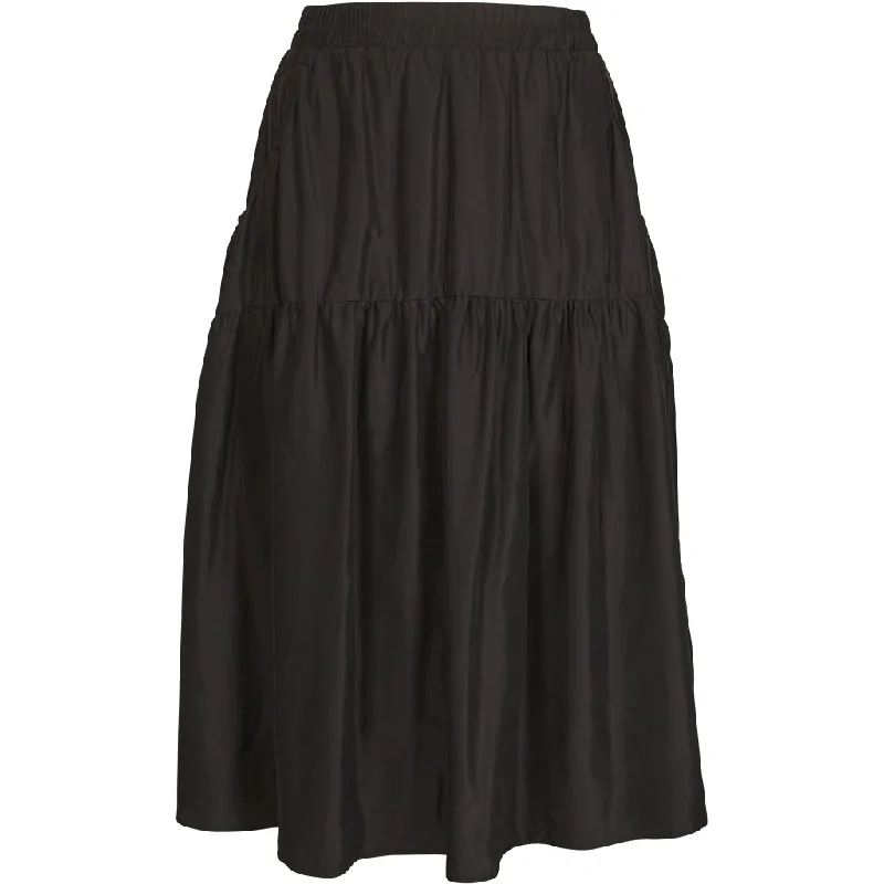 Women's Lace Pleated Skirts-Vian Skirt