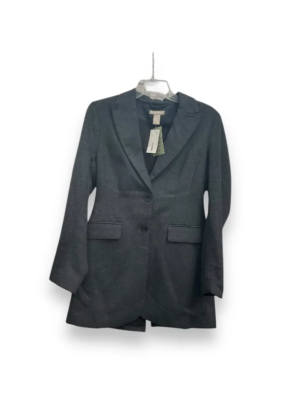 Women's Gala Blazers-Blazer By H&m In Grey, Size: Xl