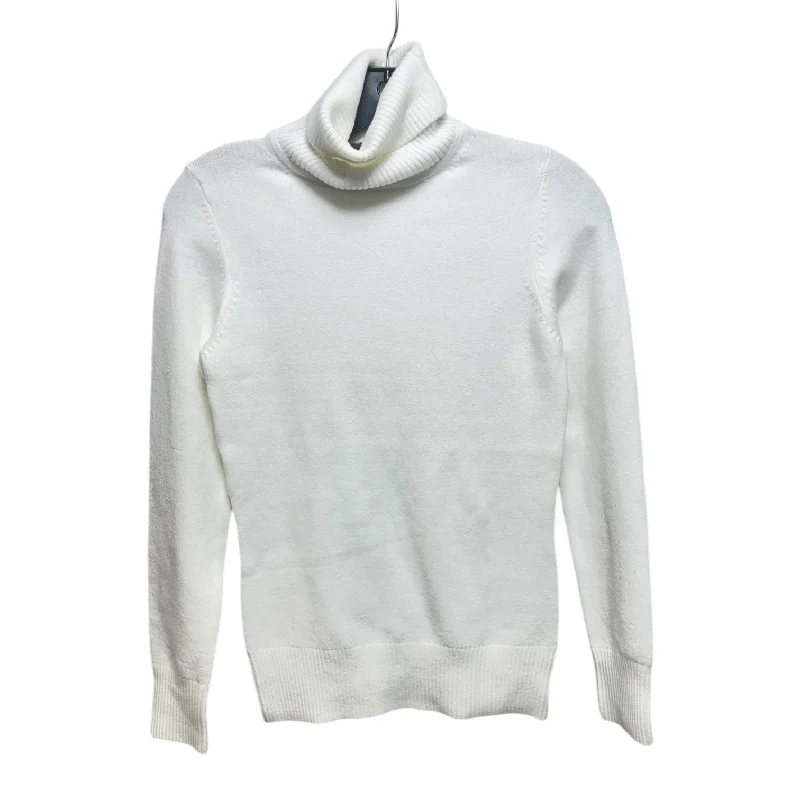 Women's Sequin Denim Pullovers-Sweater By French Connection In White, Size: Xs