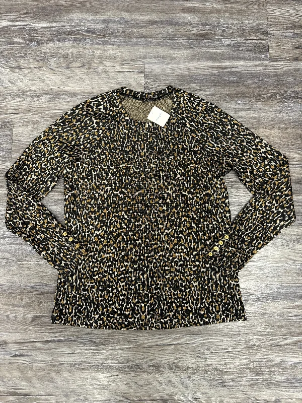 Women's Soft Pullovers-Sweater By J Mclaughlin In Animal Print, Size: S