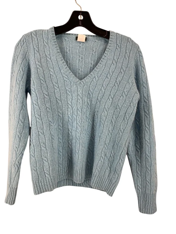 Women's Relaxed Fit Pullovers-Sweater By J. Crew In Blue, Size: M