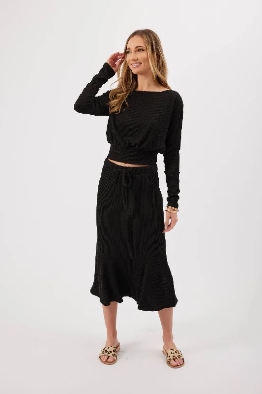 Women's Thermal Pleated Skirts-Maura Skirt