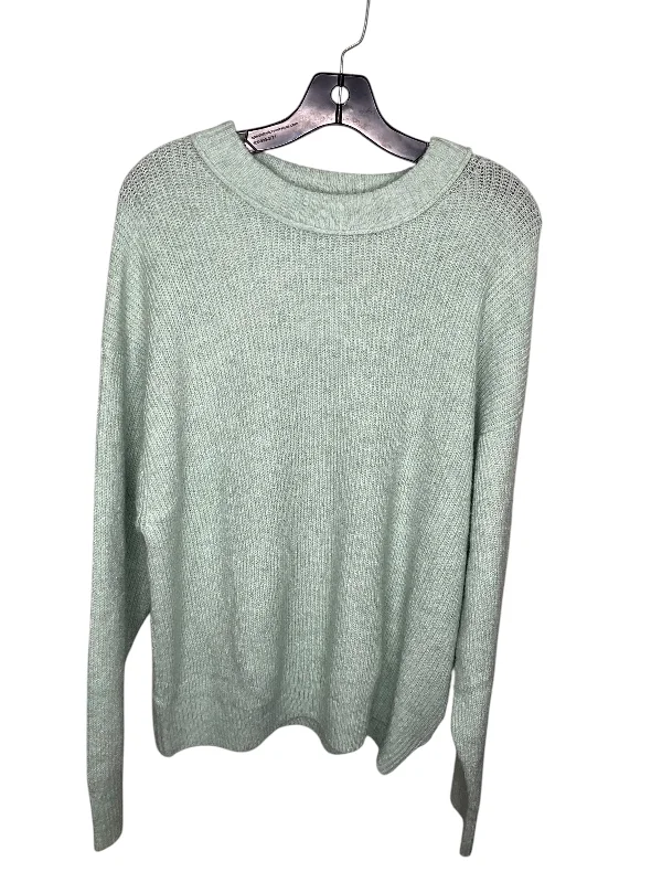 Women's Everyday Pullovers-Sweater By American Eagle In Green, Size: Xl