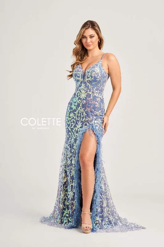 Women's Casual Sundress Print Dresses-Colette CL5155