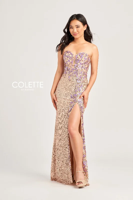 Women's Casual High-Low Dresses-Colette CL5211