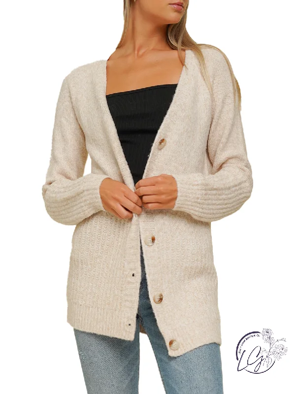 Women's Party Cardigans-Let's Get Together Button Down Cardigan