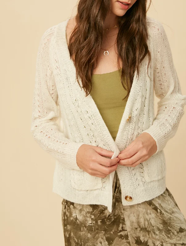 Women's Short Cardigans-Walking in the City Cardigan