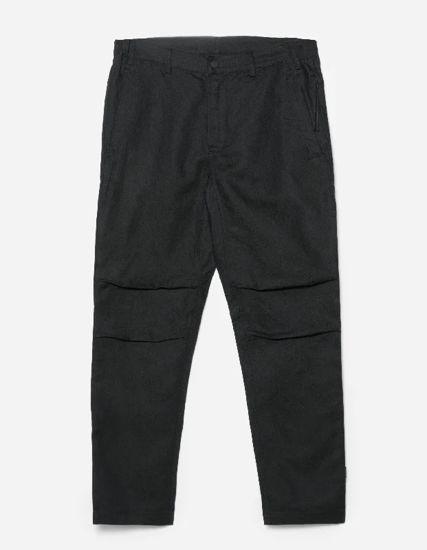 Women's Cigarette Pants-7024 MILTYPE Organic Custom Pants Black