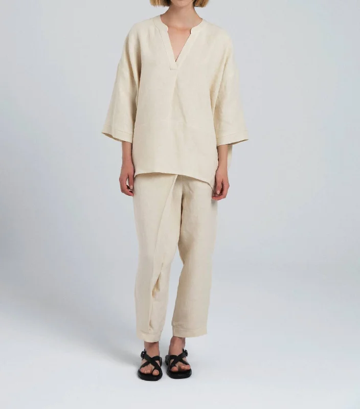 Women's Festival Pants-Barrow Pant In Cream