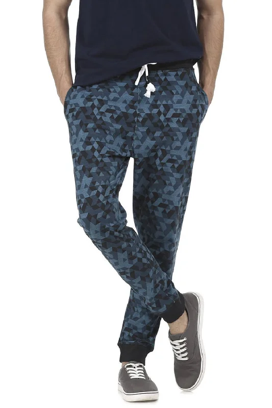 Women's Winter Pants-Jogger Fit Printed Track Pant