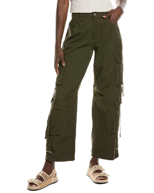 Women's Relaxed Fit Pants-Lyra & Co Cargo Pant