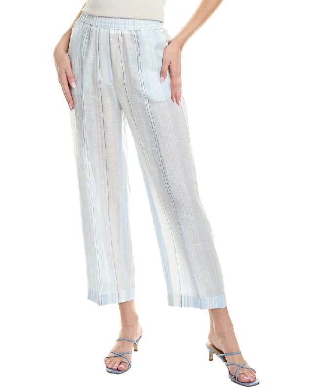 Women's Full-Length Pants-Peserico Linen Pant