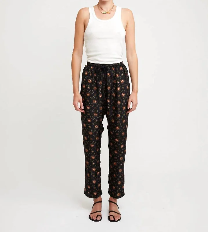 Women's Feminine Pants-Sacha Pant In Black