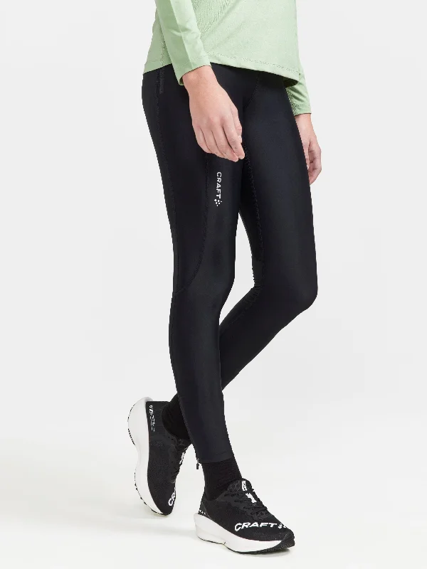 Women's Triple-Waist Pants-Women's ADV Essence Training Zip Tights