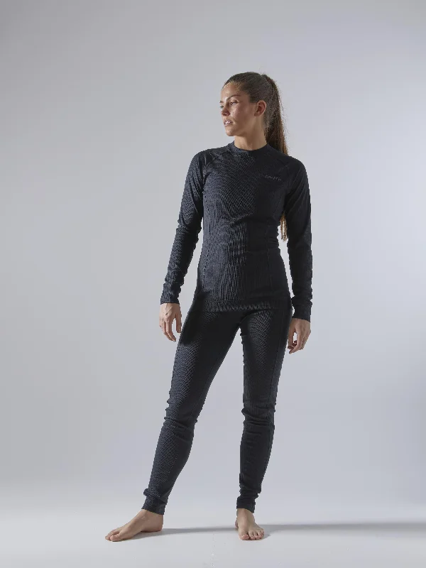 Women's Warm Pants-WOMEN'S CORE DRY BASELAYER SET