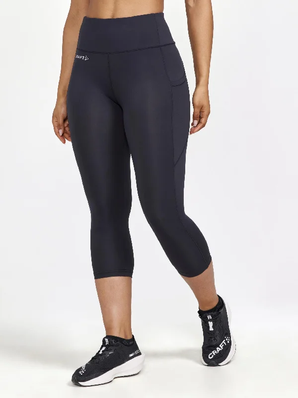 Women's Workout Pants-WOMEN'S ADV ESSENCE CAPRI TRAINING TIGHTS 2